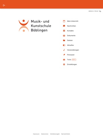 MKS Böblingen iPad screenshot