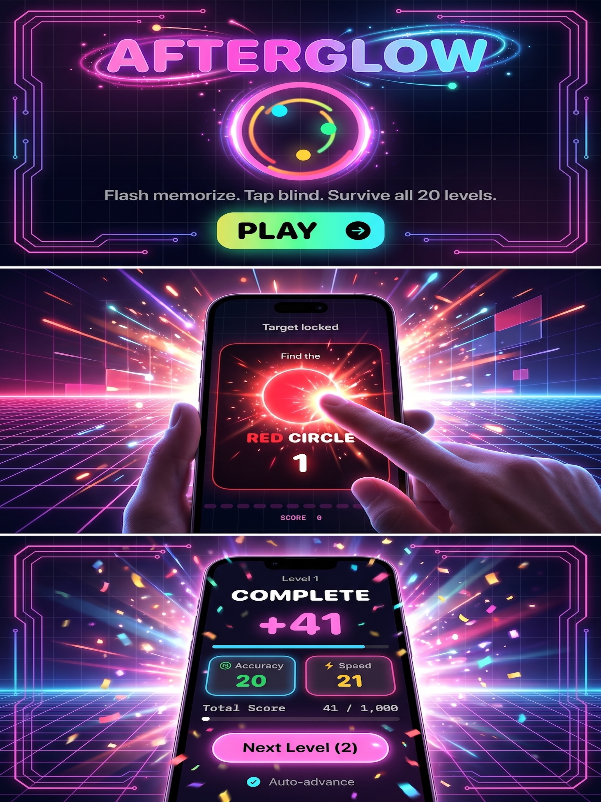Afterglow Memory Game screenshot 6