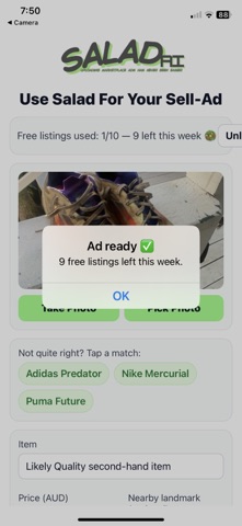 SALADai Screenshot 1 of 5