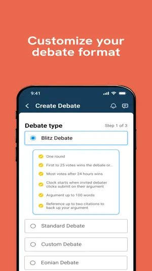 DebateBase screenshot 1