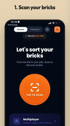 HelloBrick: Card & Set Scanner screenshot 1