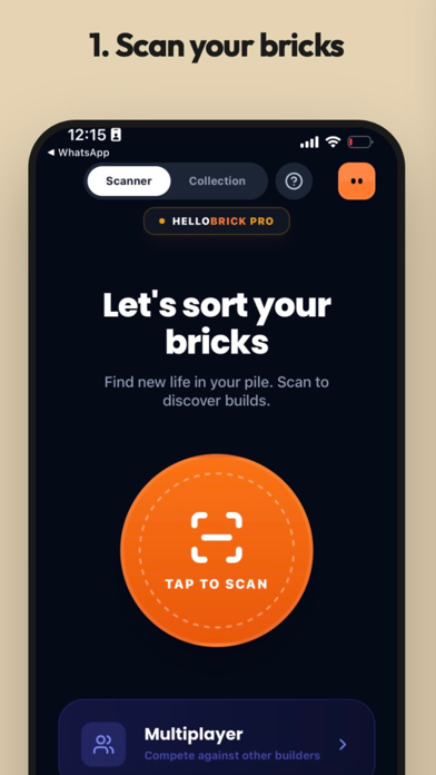 HelloBrick: Card & Set Scanner Screenshot 1 of 6
