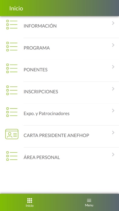 I CONGRESO NACIONAL DEL HORMIG Screenshot