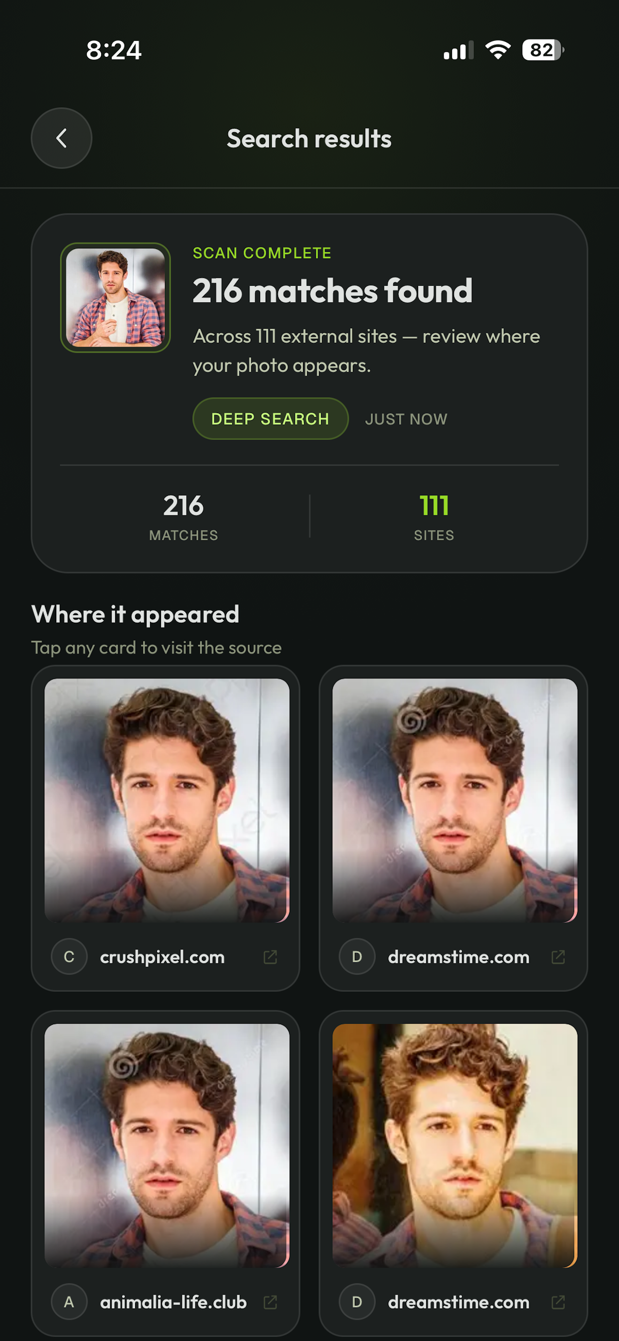 FaceSearch AI screenshot 3