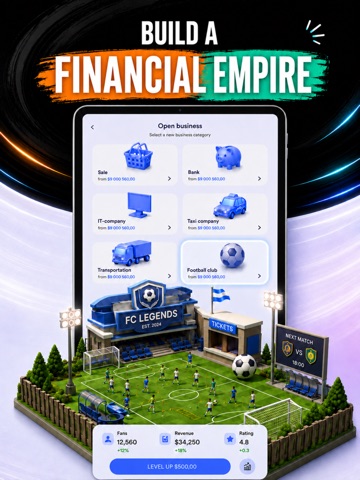 Profit Money: Business Game iPad screenshot