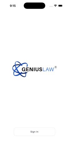 GeniusLaw iPhone screenshot