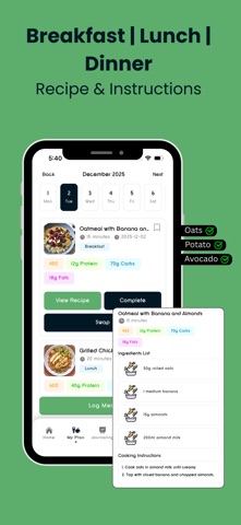 NM: AI Meal Planner & Wellness screenshot 3