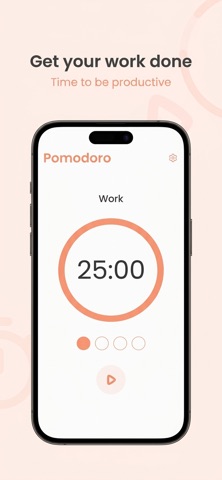 Pomodoro Timer - Focus & Study Screenshot 3 of 4