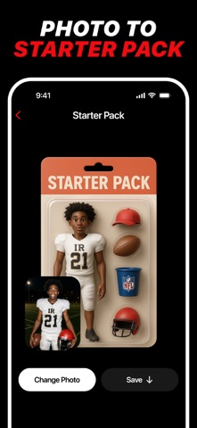 AI Character Photo Generator iPhone screenshot