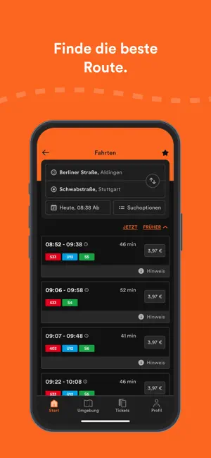 VVS Mobil - Fahrplan & Tickets iPhone screenshot 3