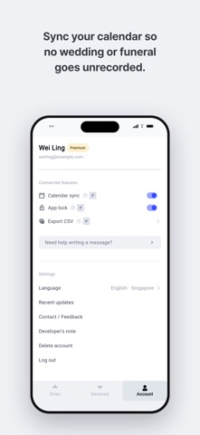 App screenshot