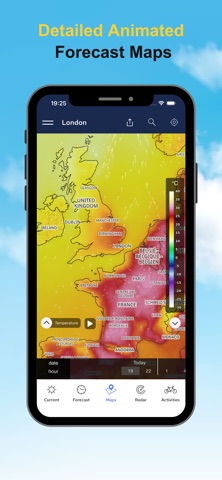 Meteosource Weather and Radar iPhone screenshot 3