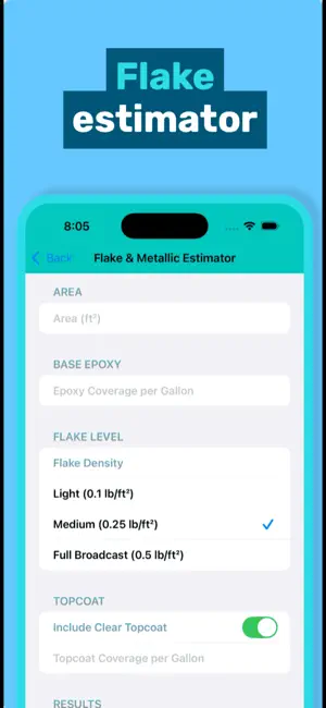 Measure App Epoxy Floors screenshot 4