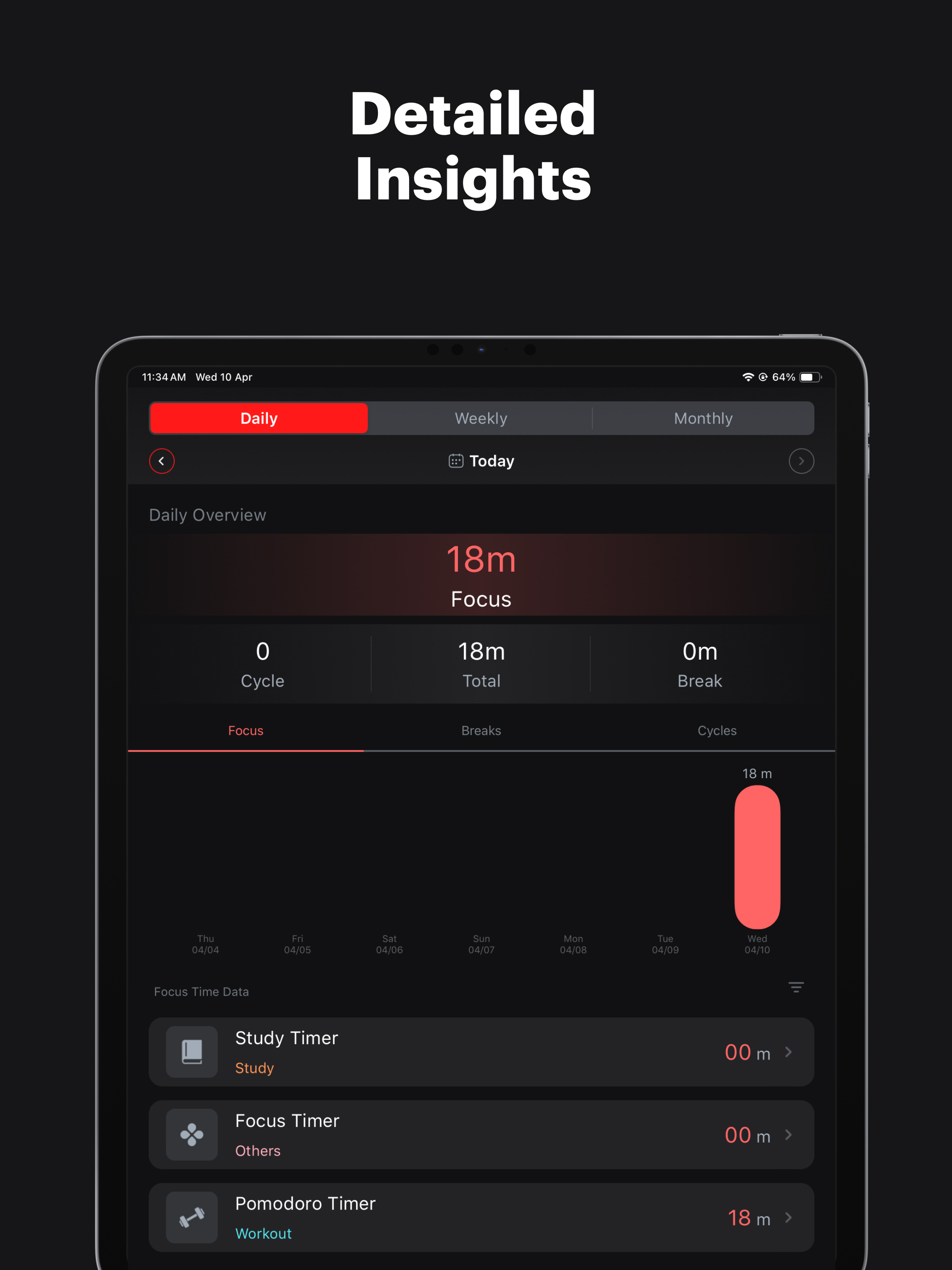Pomodoro Timer ۬