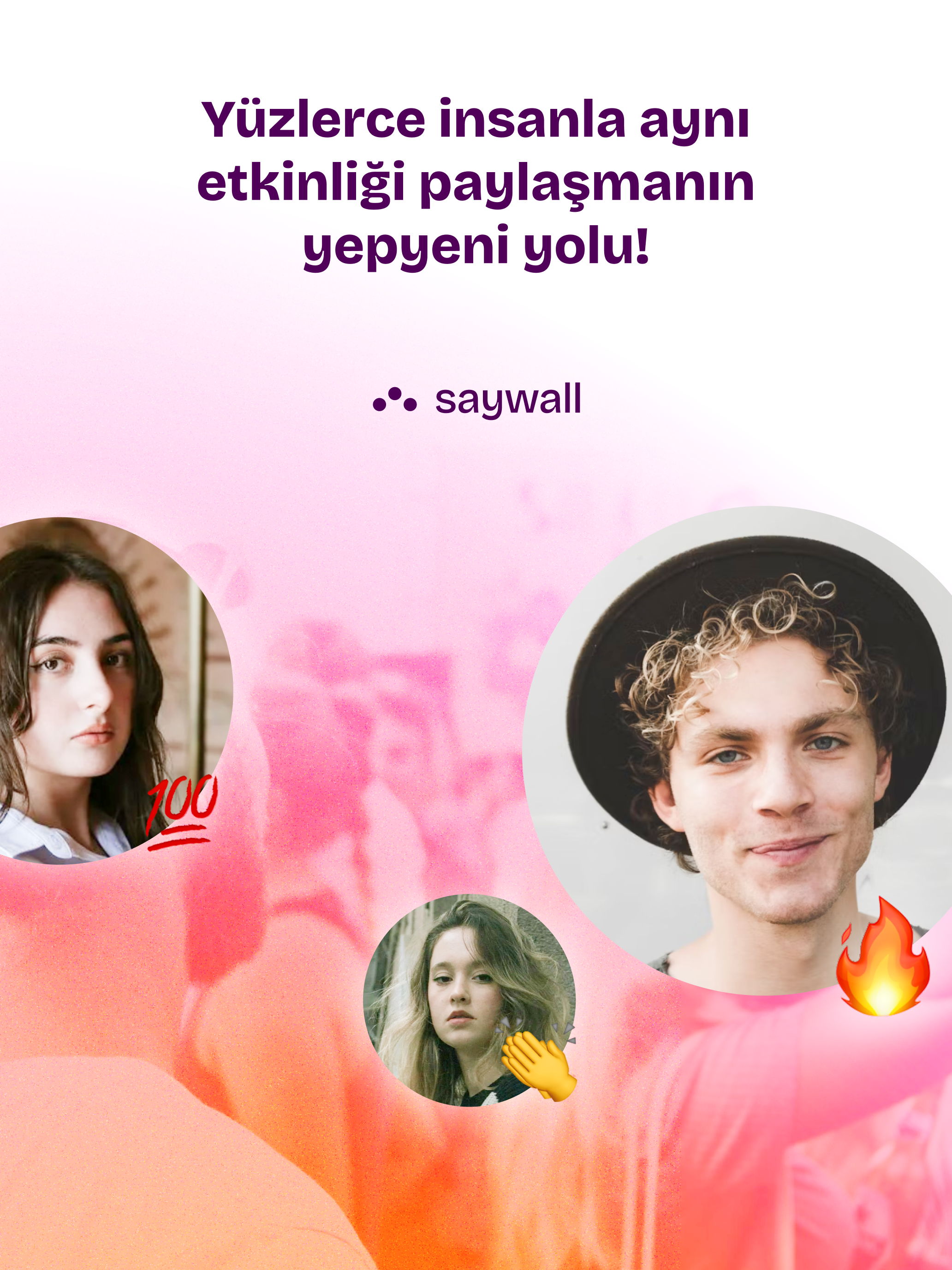 Saywall - Etkinlik Sosyal Ağı