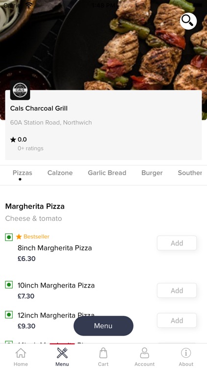 Cals Charcoal Grill Online