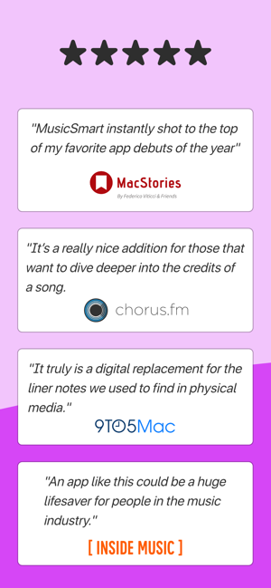 ‎MusicSmart - Liner Notes Screenshot