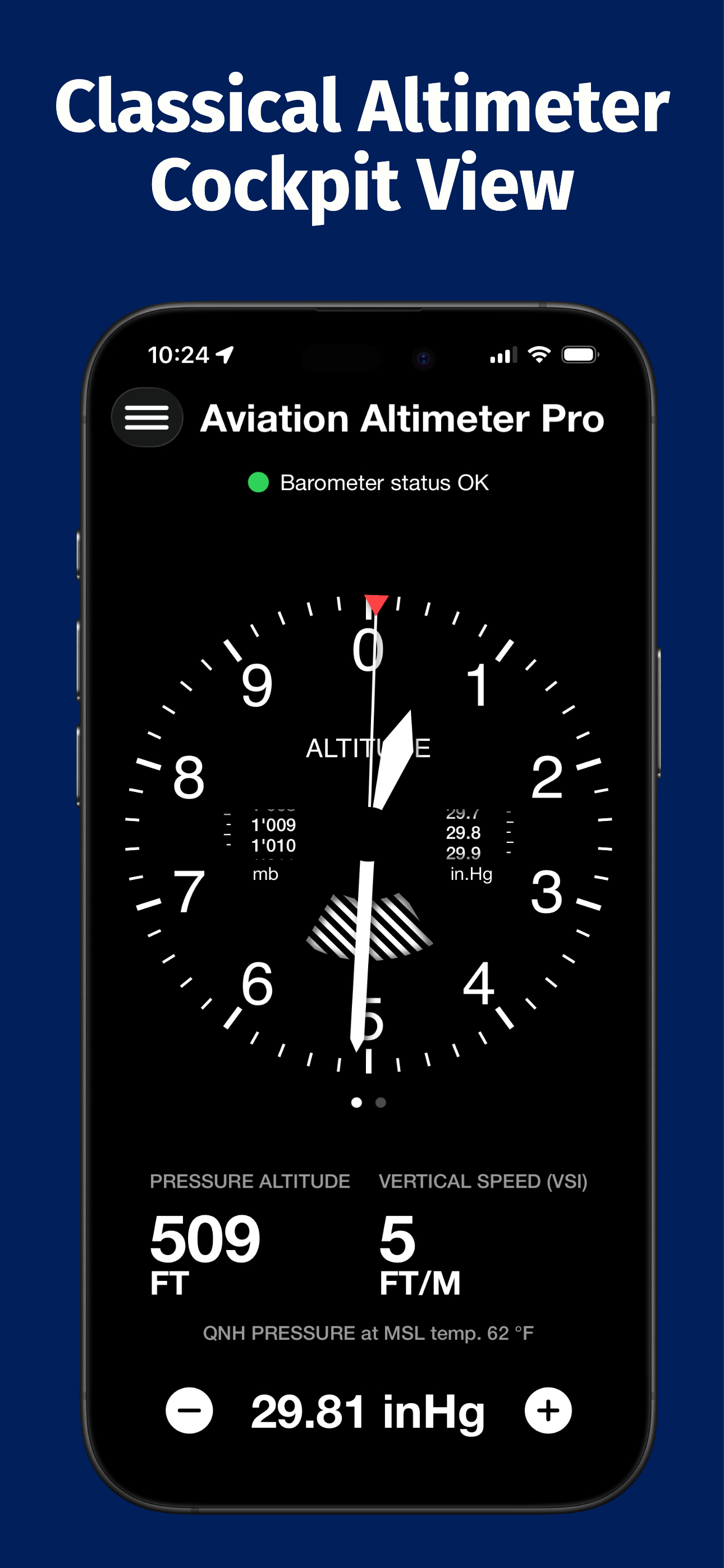 Aviation Altimeter Pro