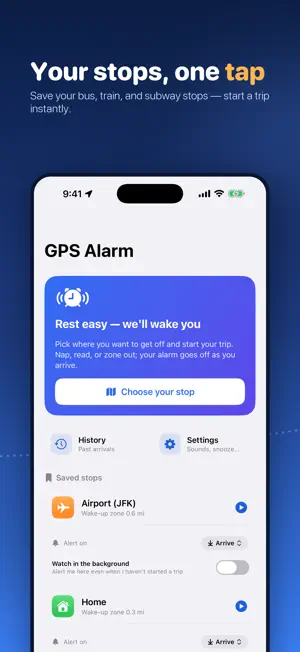 GPS Alarm: Location Alert screenshot 4
