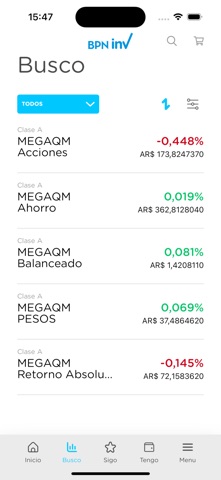 BPN Inversiones Screenshot 2 of 3