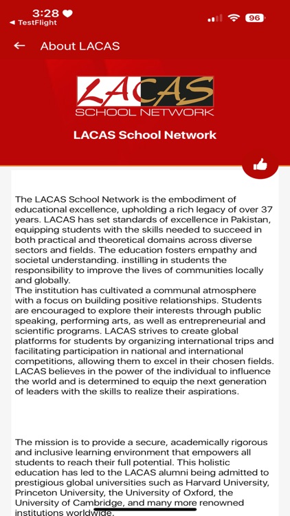 LACAS School Network
