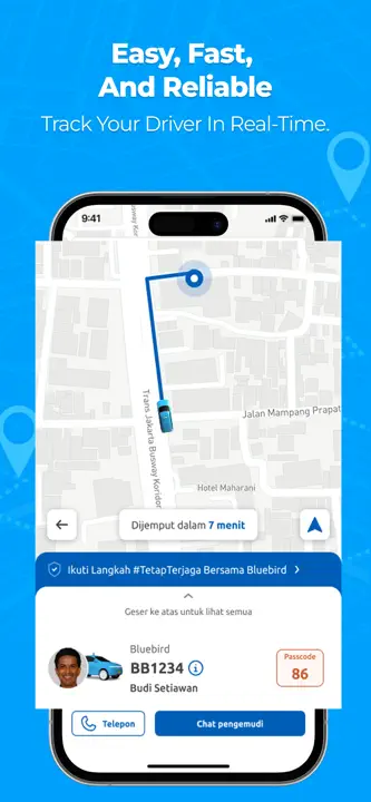 MyBluebird Taxi & Car Rental: Screenshot 6 von 8