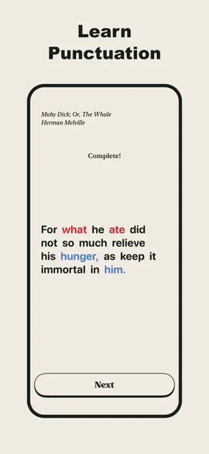 Punc: Learn Punctuation screenshot 2