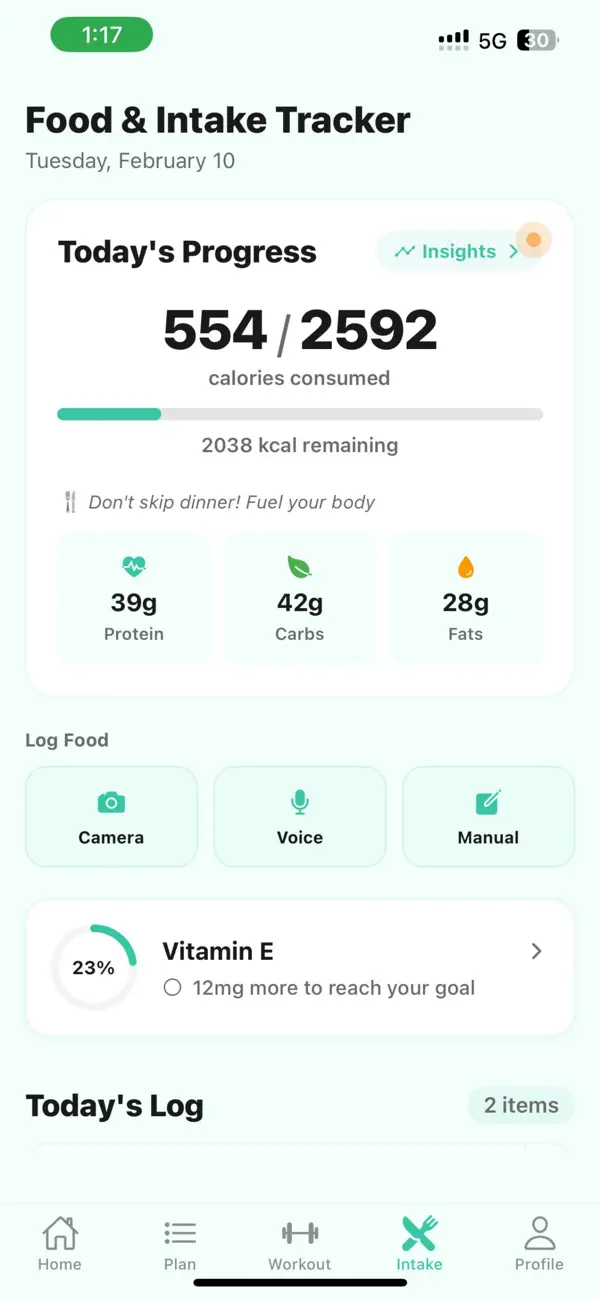 Screenshot #2 pour SweatFit