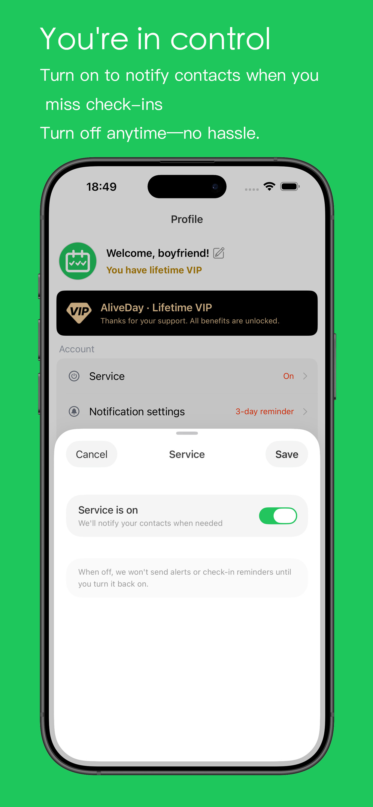 AliveDay screenshot 4