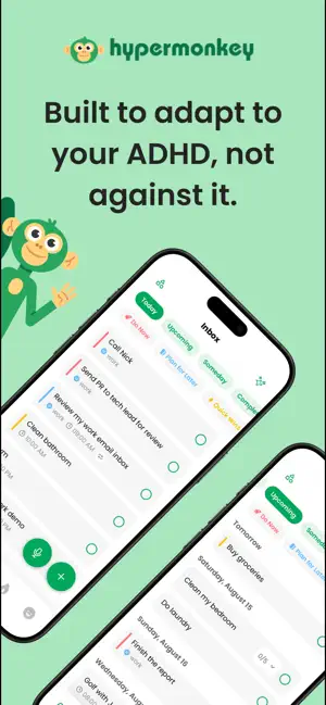Hypermonkey: ADHD Productivity screenshot 1