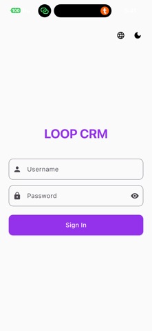 Loop CRM screenshot