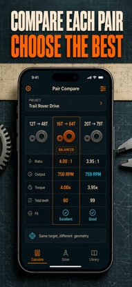 Gear Ratio Calculator & RPM screenshot 4