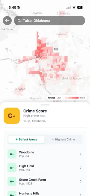 Crime Maps screenshot 3