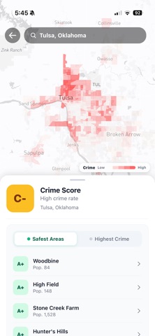 Crime Maps iPhone screenshot 3