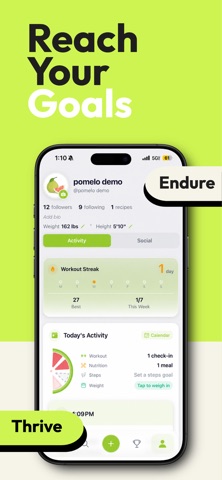 Pomelo Fitness screenshot