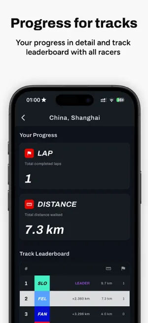 Steps: Racing screenshot 2