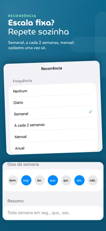 Plantãozinho: Plantão e Escala screenshot 7 of 9