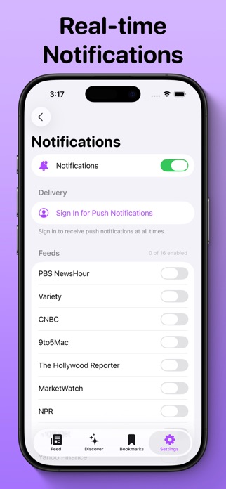 Amethyst – RSS Reader Screenshot 3 of 6