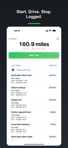 VeriMile: Mileage Tracker Screenshot 1 of 6