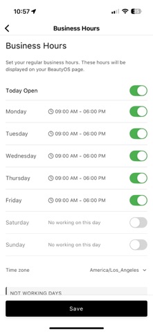 BeautyOS: Salon&Artist Booking iPhone screenshot