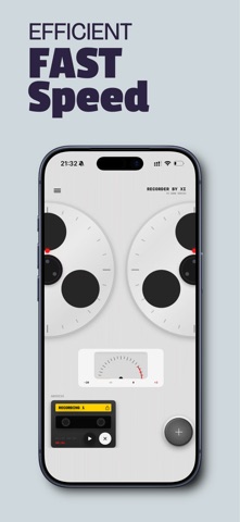 Recorder by Xi - Voice Record iPhone screenshot