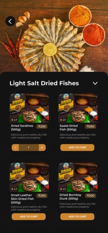 Autokaaran Seafoods iPhone screenshot 2