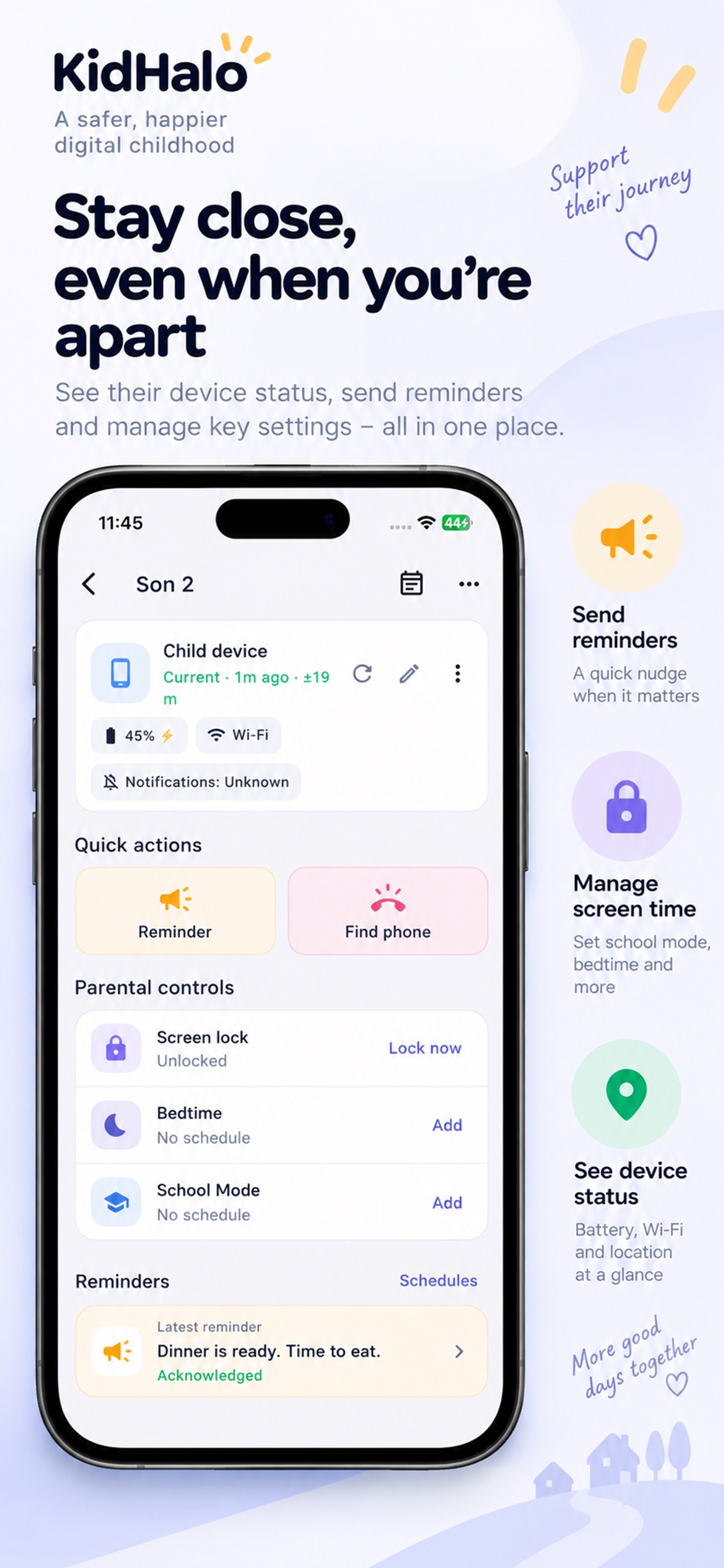 Screenshot 2 of KidHalo Parent