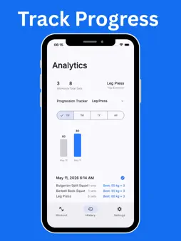 Simple Workout Tracker: Gym screenshot 13