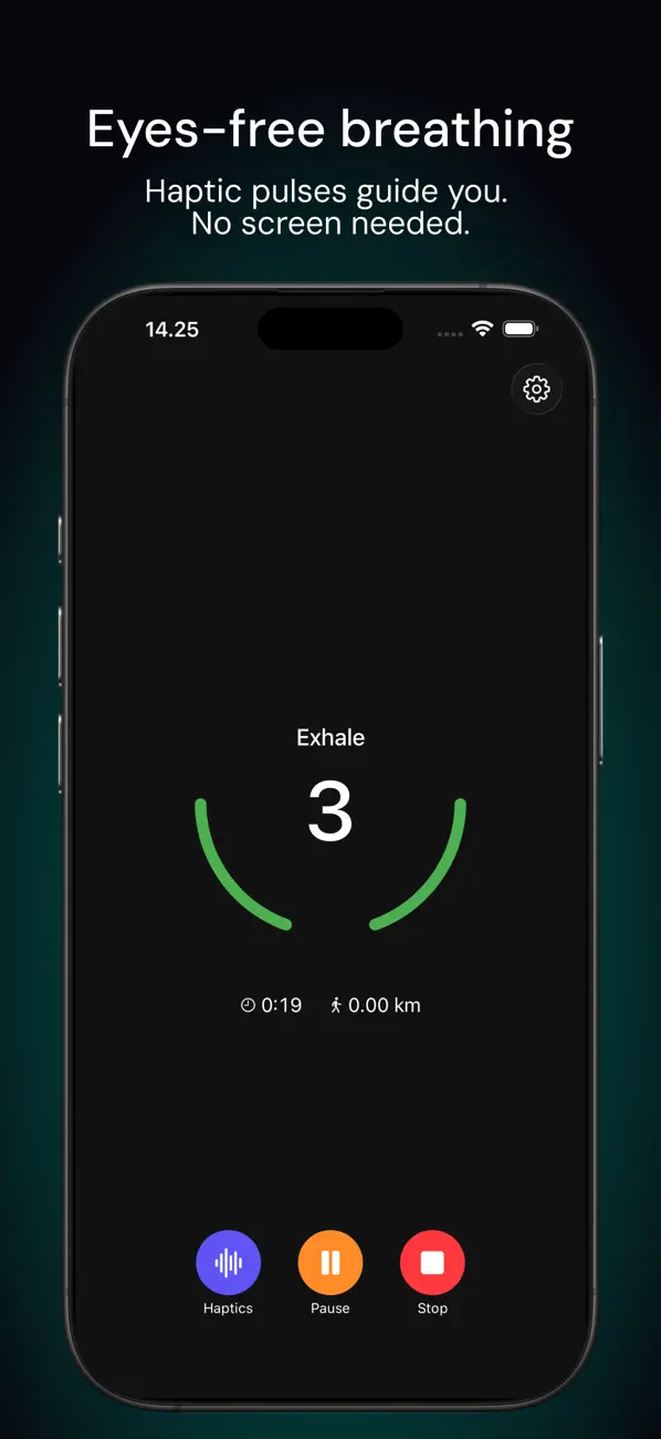 #2. Pust Focus - Breathing (iOS) Podle: Michael Justesen