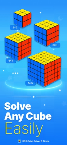 RGB Cube Solver &Timer iPhone screenshot
