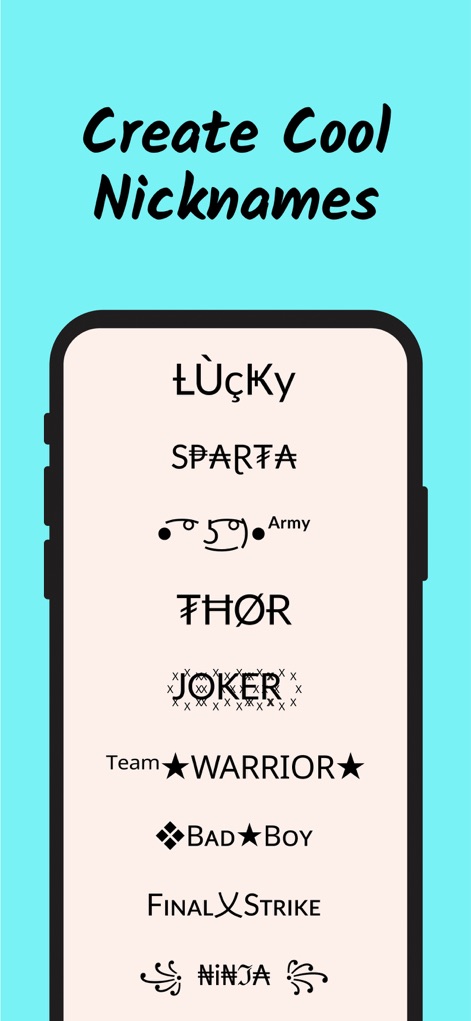 Nickname Fire: Nickfinder App - Discover how Nickname Fire: Nickfinder App transforms plain text into distinctive usernames using an array of stylish fonts and unique decorative symbols.