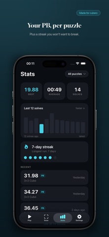 SpinCube: Cube Solver+Timer Screenshot 6 of 6