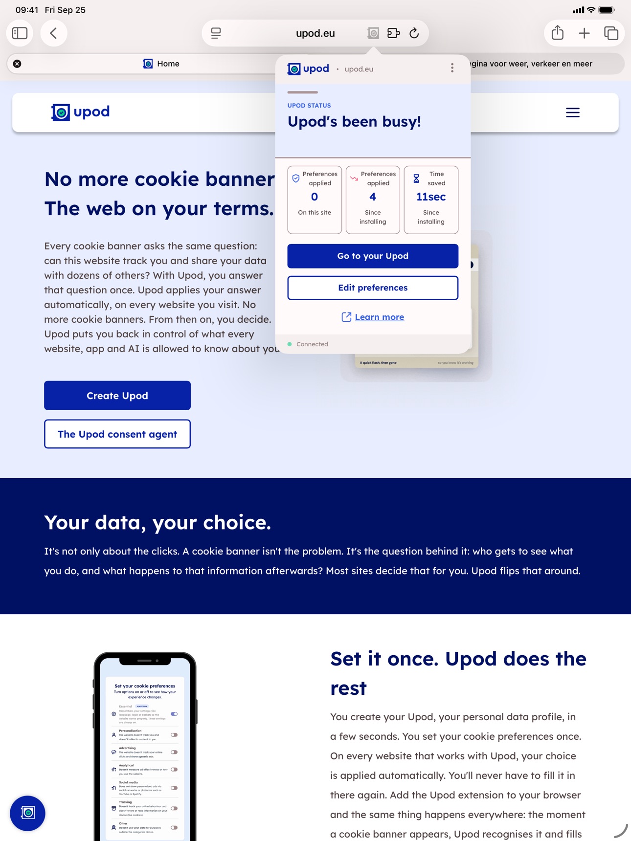 Screenshot 5 of Upod Extension