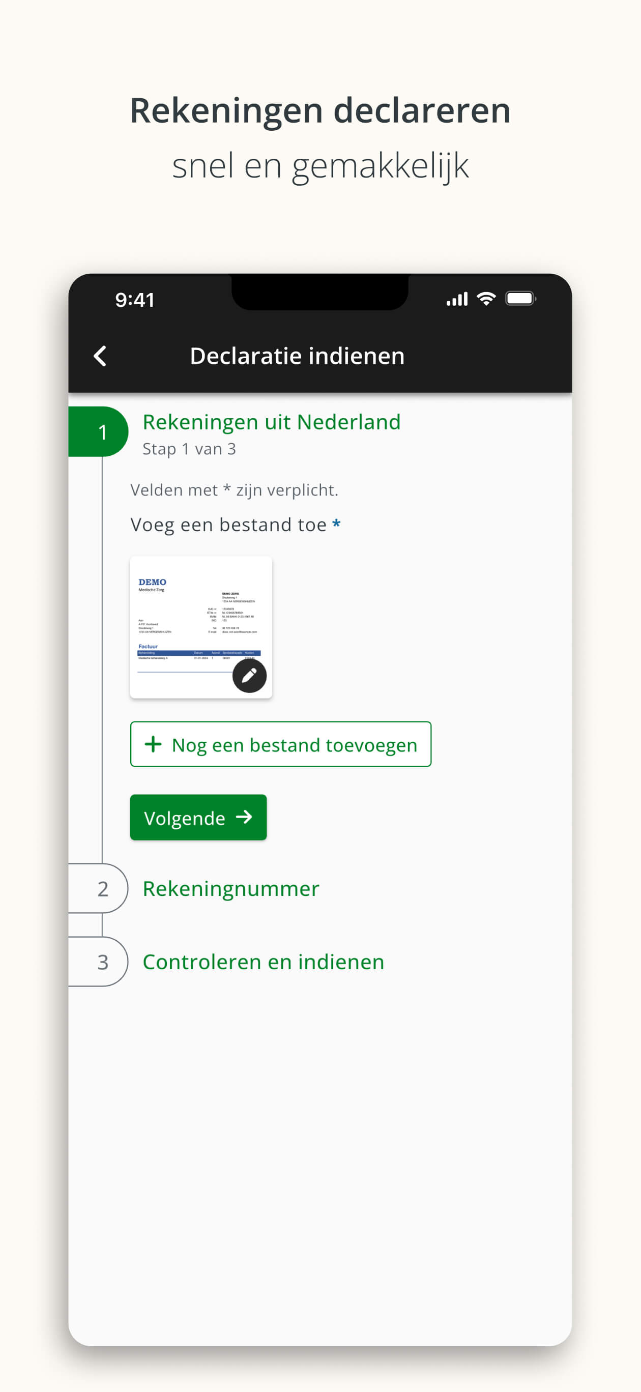 MijnSZVK screenshot 3